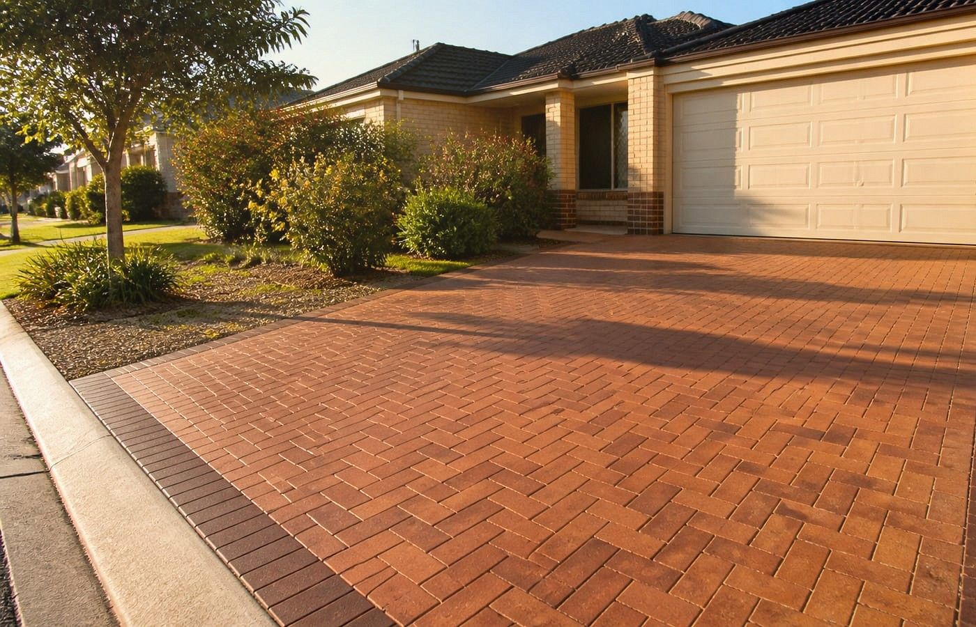 Close-up benefits visual for Brick Pavers in Perth