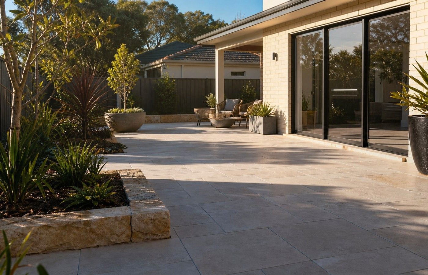 Crazy Pavers maintenance and outdoor cleaning detail in Perth