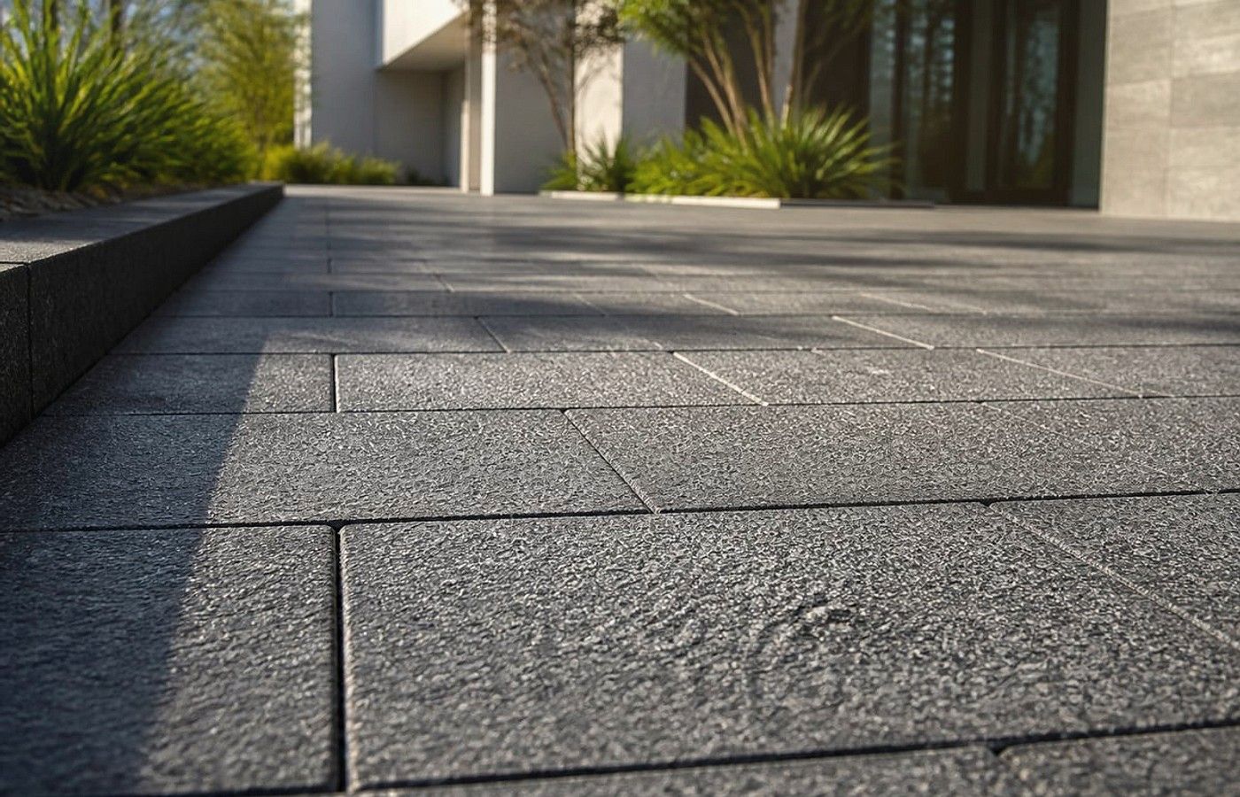 Exposed Aggregate Pavers design finish and texture detail in Perth