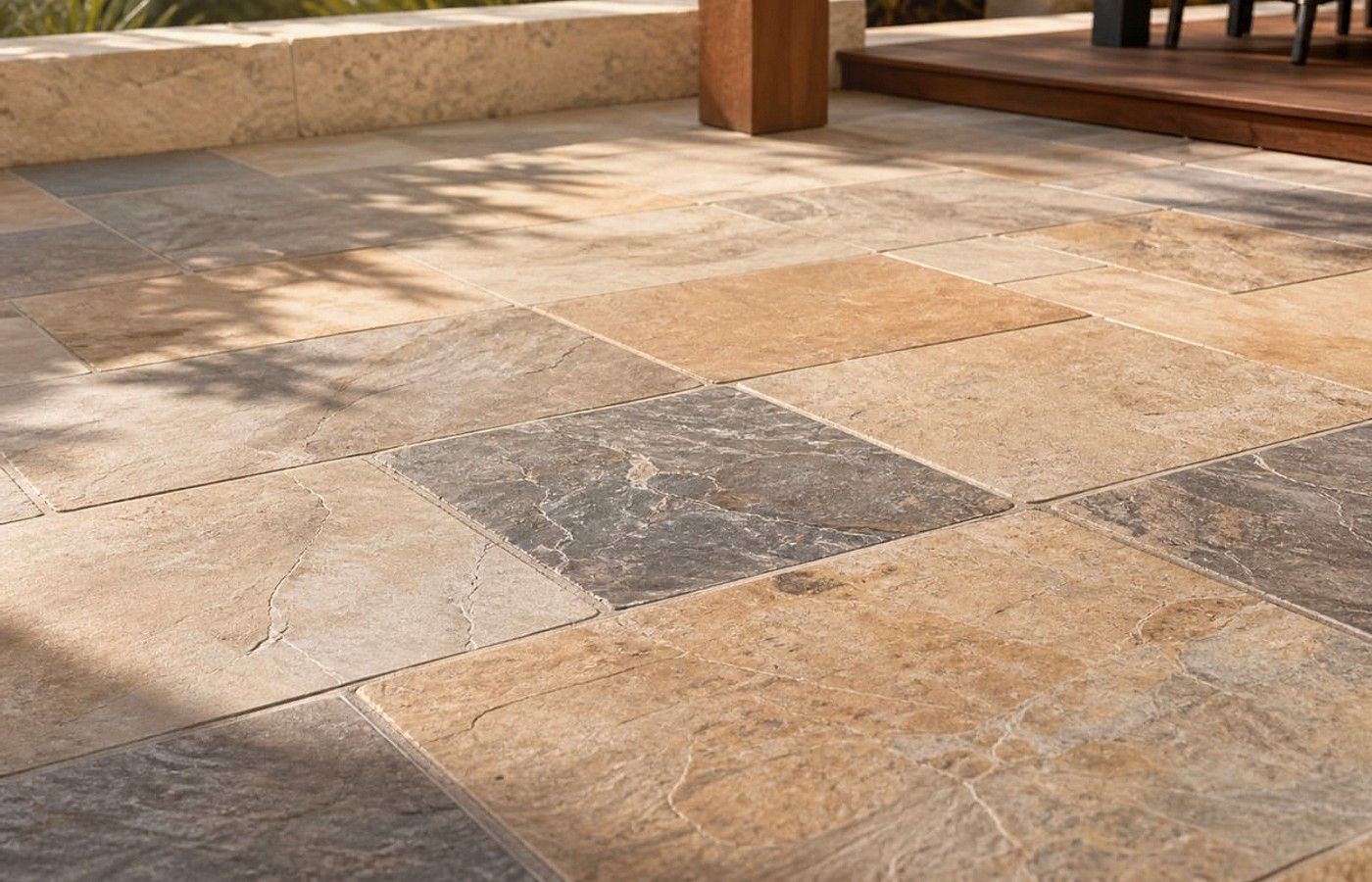 Permeable Pavers design finish and texture detail in Perth