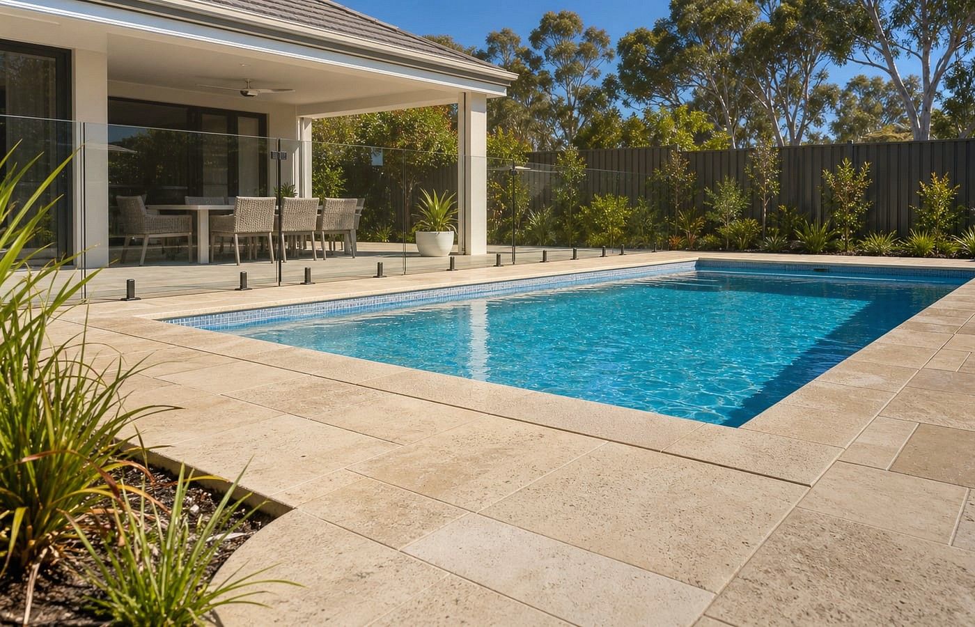 Close-up benefits visual for Pool Pavers in Perth