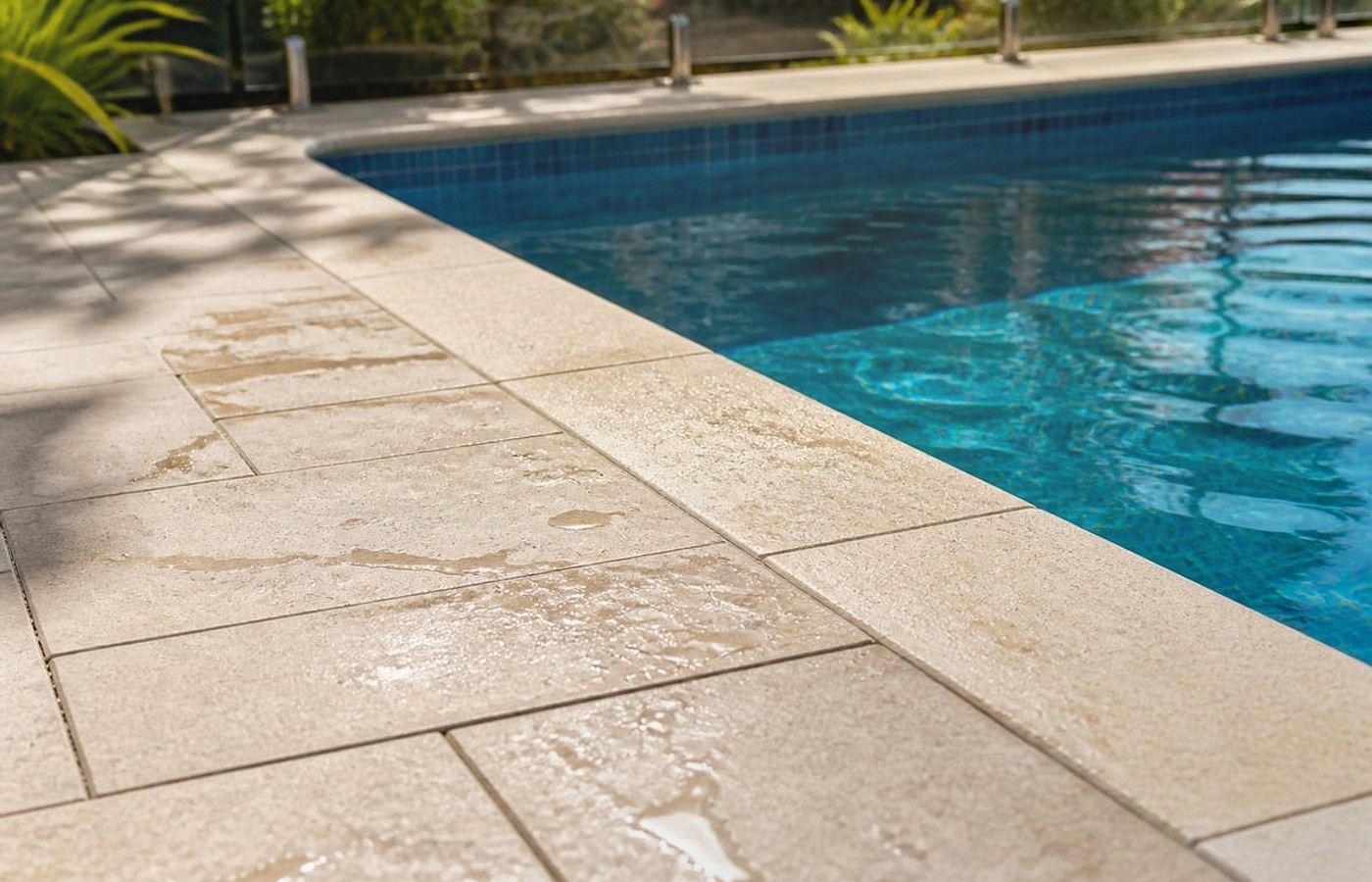 Pool Pavers installed in a Perth outdoor area