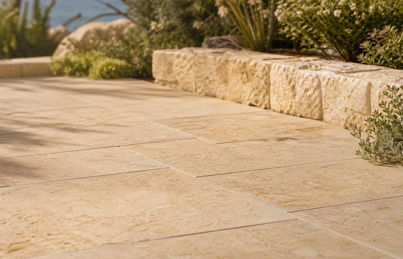 Local Perth paving contractor planning Stone Pavers